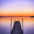 Purple Dockside Sunset